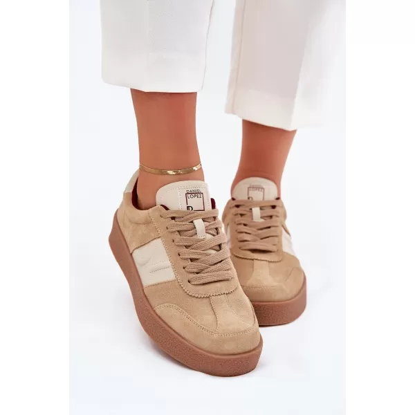 Damen-Sneaker LOPEZ JUST DARE SS2D4022 BEIGE Daniel Lopez Just Dare 