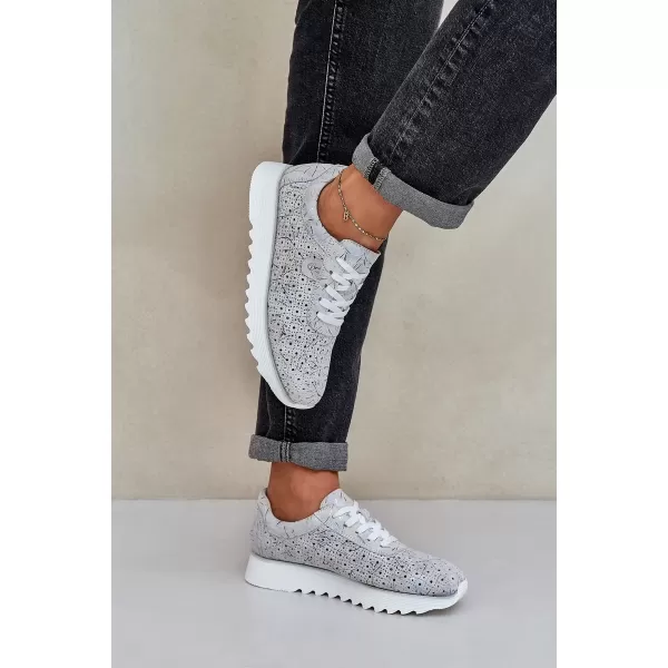  Damenschuhe D&A LR51-635 SILBER 