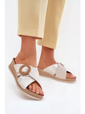 Damensandalen INBLU RV000012 BEIGE