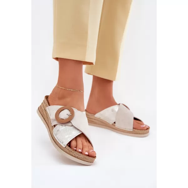  Damensandalen INBLU RV000012 BEIGE 