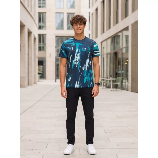  Premium-T-Shirt für Herren ALTISPORT VOJ/ALM010TR01 MARINEBLAU 