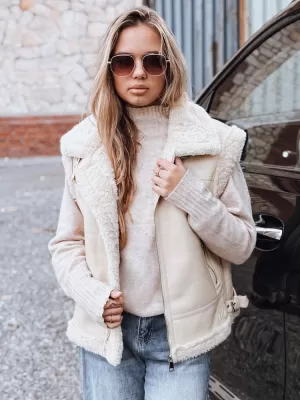 Damenweste DSTREET TY5238 BEIGE