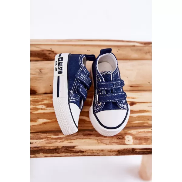  Kinder-Sneaker BIG STAR KK374075 BLAU Big Star Shoes 