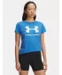 Damen-T-Shirt UNDER ARMOUR UA LOGO SS 1356305-402 BLAU