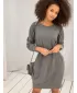 Kleid BASIC FEEL GOOD RV-TU-5184.93P DUNKELGRAU
