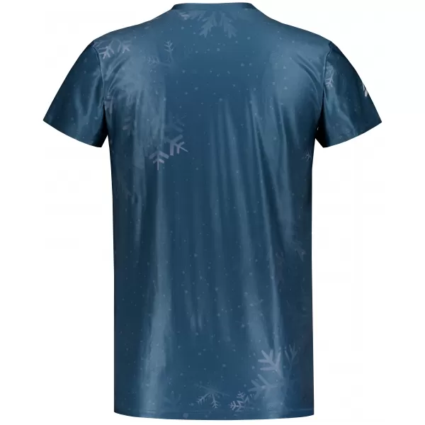 Herren-Weihnachtsshirt Premium ALTISPORT VOJ/ALMVN7TR06 DUNKELBLAU 