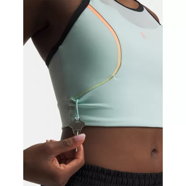  Damen-Tanktop UNDER ARMOUR UA VELOCITI ELITE CROP TANK 6009499-703 GRÜN 