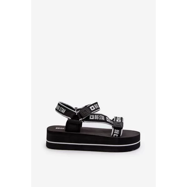  Damenschuhe BIG STAR NN274A525 SCHWARZ Big Star Shoes 