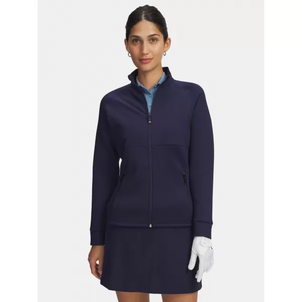  Damen-Sweatshirt UNDER ARMOUR UA DRIVE PRO HYBRID FZ 6005749-410 BLAU 