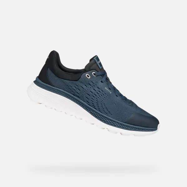  Herren-Sneaker GEOX SPHERICA ACTIF X1 G014572 DUNKELBLAU 