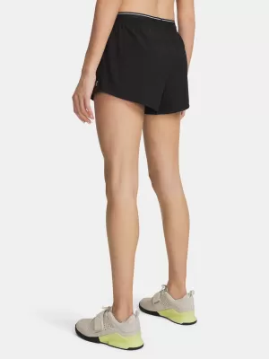Damen-Shorts UNDER ARMOUR VANISH WOVEN 3IN SHORTS 6009965-008 SCHWARZ