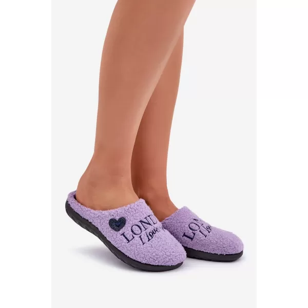  Damenhausschuhe INBLU ET000027 LILA 