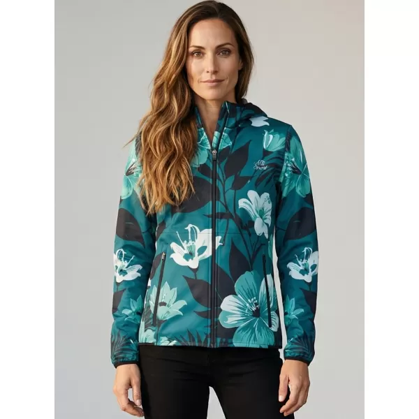  Premium-Softshelljacke für Damen ALTISPORT VOJ/ALW115JACK01 KEROSIN 
