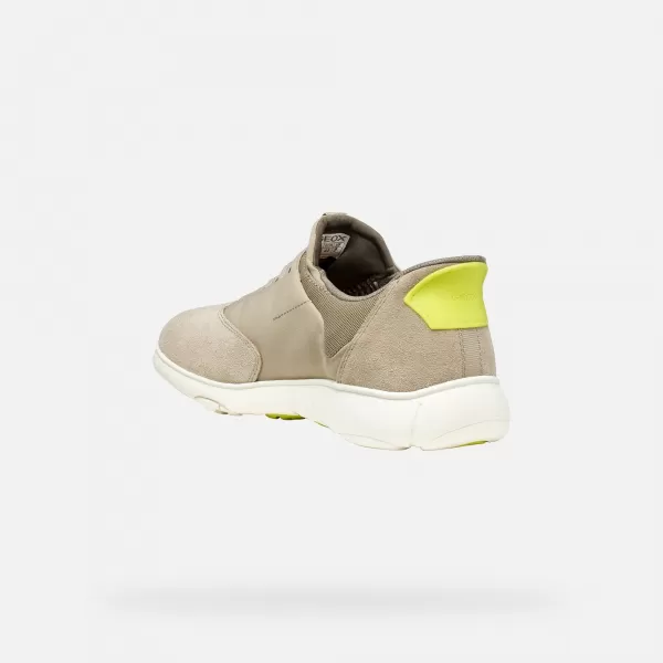  Herren-Sneaker GEOX NEBULA 2.0 PLUS G014413 BEIGE 