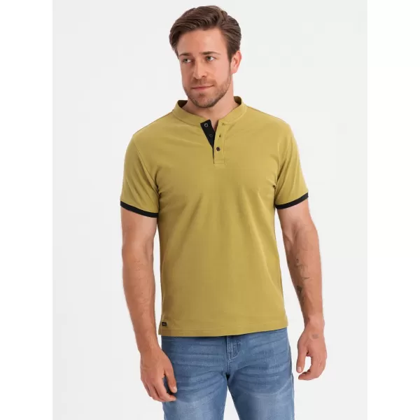  Herren-T-Shirt OMBRE OM-TSCT-0156 OLIVE 