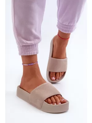 Damenschuhe BIG STAR NN274A671 BEIGE Big Star Shoes