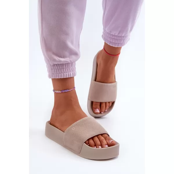  Damenschuhe BIG STAR NN274A671 BEIGE Big Star Shoes 