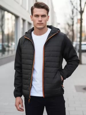 Herrenjacke DSTREET TX3785 SCHWARZ