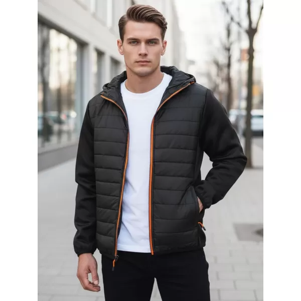  Herrenjacke DSTREET TX3785 SCHWARZ 