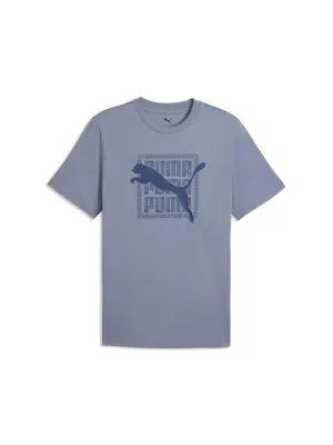 Herren-T-Shirt PUMA GRAPHIC TEE 691775_65 GRAUER HIMMEL
