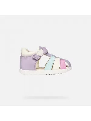 Erste Schritte für Mädchen GEOX SANDAL MACCHIA B254WB08502C8888 LILA