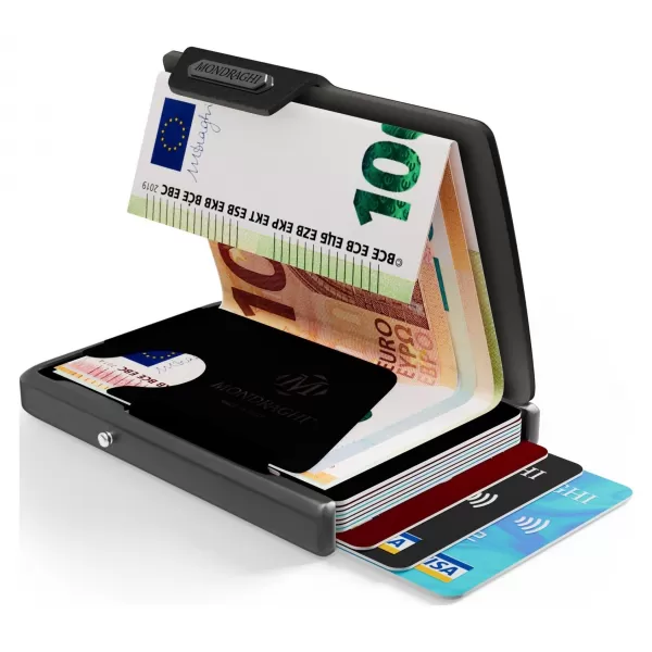  Geldbörse MONDRAGHI ONE SCHWARZ 