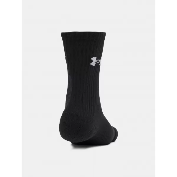  Socken UNDER ARMOUR PERFORMANCE COTTON 3P CRW 6009685-008 SCHWARZ 