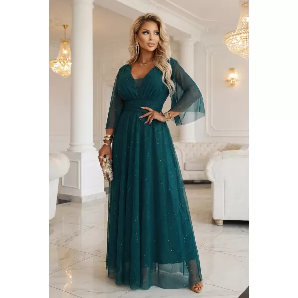 Kleid NUMOCO 654-1 FLASCHENGRÜN 