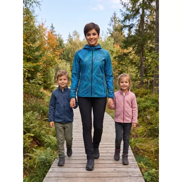  Premium-Softshelljacke für Damen ALTISPORT VOJ/ALW096JACK01 KEROSIN 