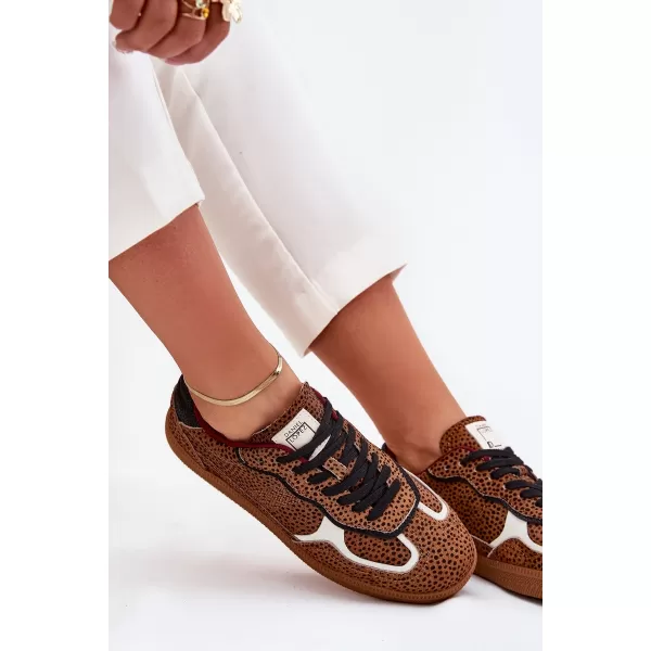  Damen-Sneaker LOPEZ JUST DARE SS2D4016 BRAUN/BEIGE Daniel Lopez Just Dare 