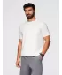 Herren-T-Shirt OMBRE OM-TSCT-0240 CREMEFARBEN