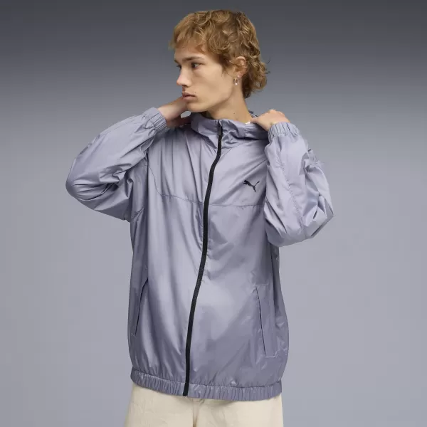  Windjacke für Herren PUMA ESS RELAXED WINDBREAKER 684626_65 GRAUER HIMMEL 