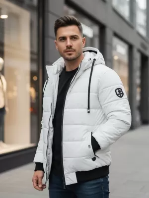 Herrenjacke DSTREET TX5096 WEIß