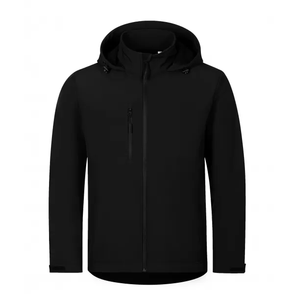  Herren-Softshelljacke ALTISPORT NoPrint NP/ALM845 SCHWARZ 