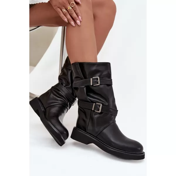  Damenstiefel BOTO HALVESSA 39588 SCHWARZ 