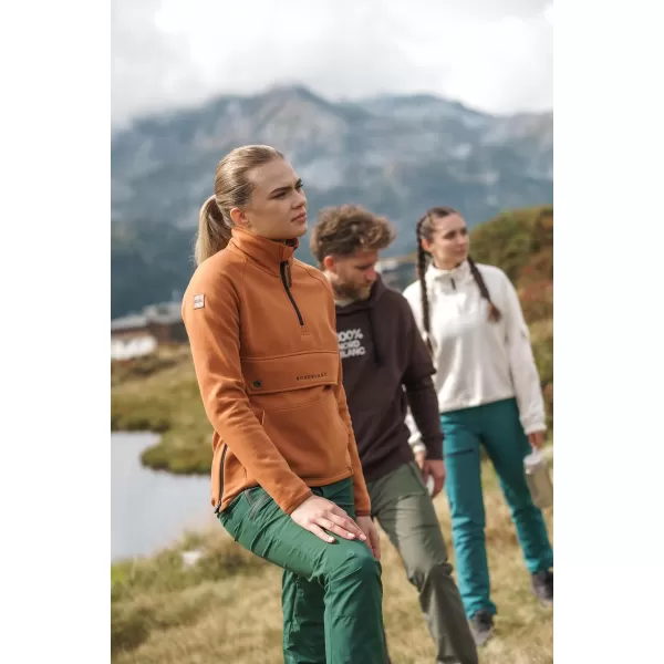  Damen-Sweatshirt NORDBLANC INEFFABLE NBSLS8226 BRAUN 