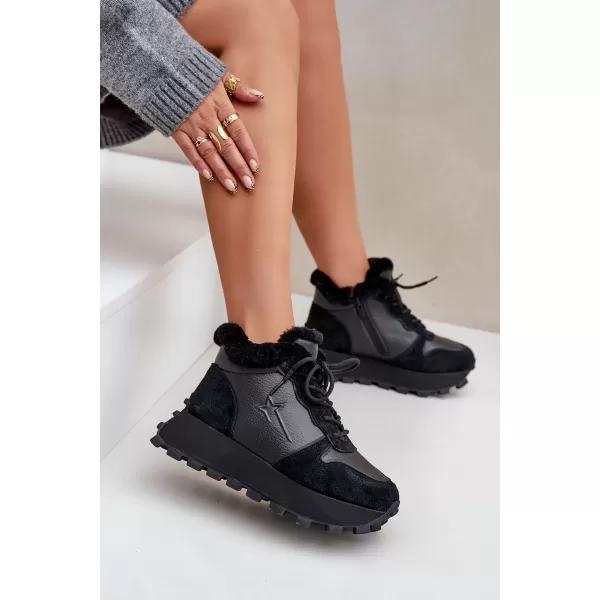  Damenschuhe BIG STAR OO274A329 SCHWARZ Big Star Shoes 