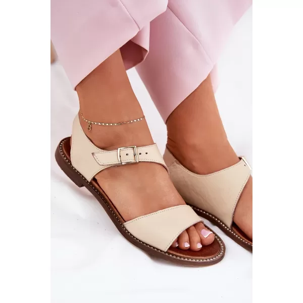  Damensandalen ZAZOO 3014 BEIGE 