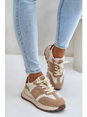 Damenschuhe BIG STAR OO274A317 BEIGE Big Star Shoes