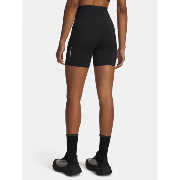  Damen-Shorts UNDER ARMOUR UA VELOCITI 6IN FITTED SHORT 6009498-001 SCHWARZ 