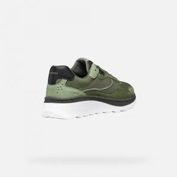  Herren-Sneaker GEOX SPHERICA ACTIF X1 G014566 KHAKI 