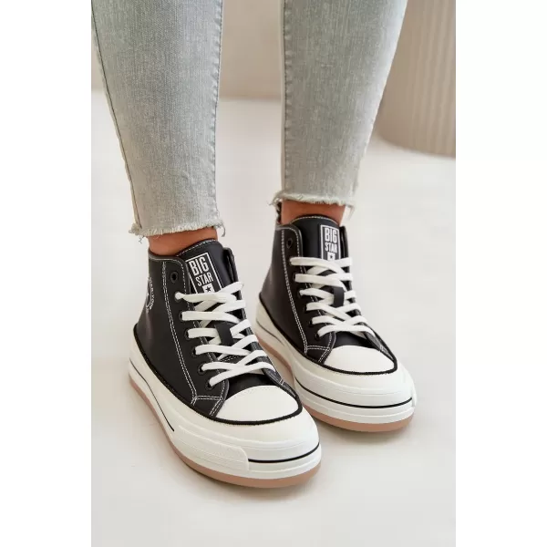  Damen-Sneaker BIG STAR OO274062 SCHWARZ Big Star Shoes 