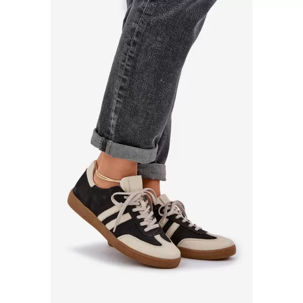  Damen-Sneaker ZAZOO N1068 SCHWARZ 
