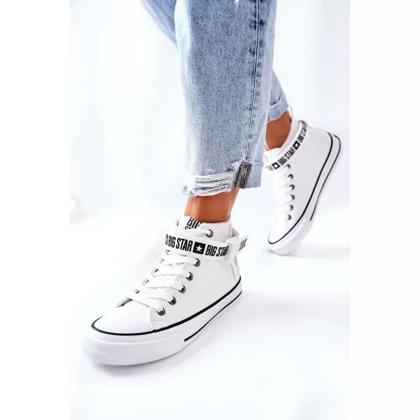  Damen-Sneaker BIG STAR GG274027 WEISS Big Star Shoes 