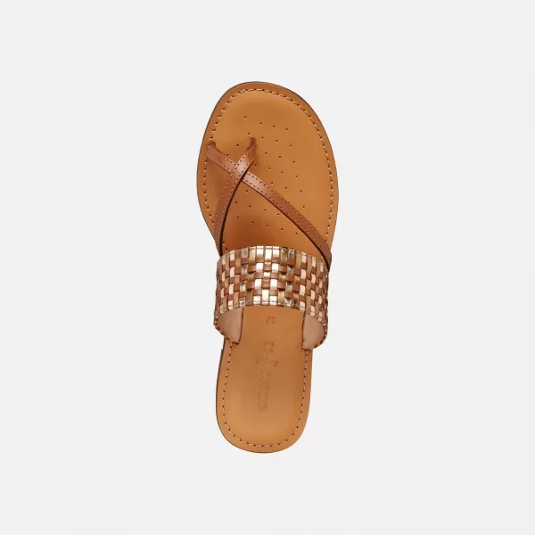  Damensandalen GEOX MADDALUSIAC G013192 BRAUN 