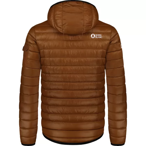  Herren-Winterjacke NORDBLANC SNARL NBWJM8260 PUŠTÍKS BRAUN 