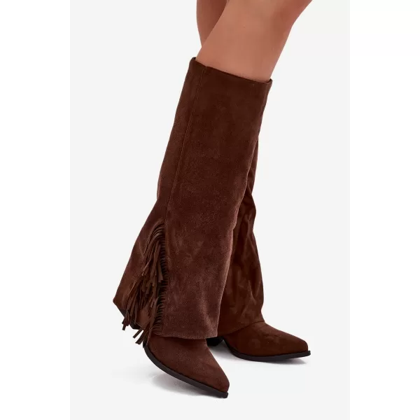 Damenstiefel BOTO ZALIA 38567 BRAUN 