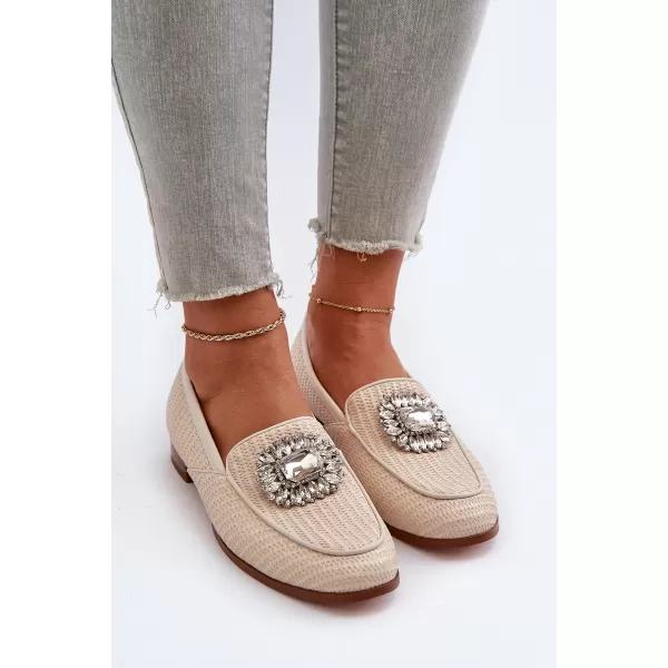  Damenmokassins D&A MR38-676 BEIGE 