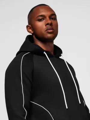 Herren-Sweatshirt OMBRE OM-SSNZ-0250 SCHWARZ