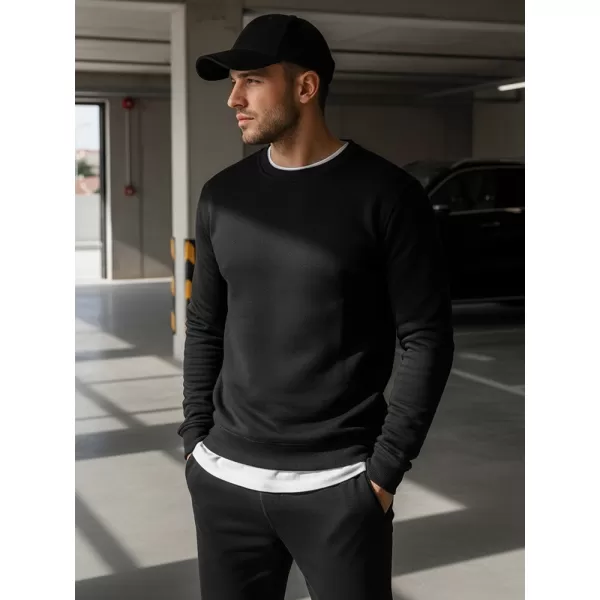  Herren-Sweatshirt DSTREET BX2416 SCHWARZ 